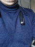 恒源祥纯色羊毛绒衫羊毛衫男加厚半高领毛衣中年男士针织打底保暖衣服 100%不起球高档藏青 高 领 2XL 180码(适合160-180斤) 实拍图
