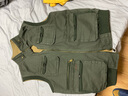 JEEP SPIRIT吉普马甲男春秋两面穿男士户外钓鱼多口袋背心男外套 军色 XL 实拍图