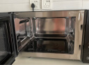 格兰仕(Galanz)不锈钢微波炉烤箱一体机800W大功率速热光波炉家用23L平板易清洁C2(S2) 实拍图