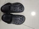 CROCS卡骆驰贝雅儿童洞洞鞋户外包头童鞋沙滩鞋凉鞋拖鞋/207013/207012 黑色-001 35 (215mm) 实拍图
