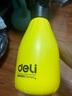 得力（deli）浇花喷壶喷雾器园艺喷水壶洗车酒精消毒气压式2L 黄色 实拍图