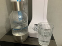 COCOSODA 苏打水机家用商用气泡水机气泡机饮料奶茶店台式0热量0脂肪0卡路里 M9白色（配1气瓶、2个水瓶，不锈钢底） 实拍图