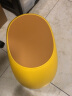 好尔塑料凳子家用加厚小矮凳北欧简约网红创意可爱客厅圆板凳黄色 实拍图