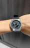 卡西欧（CASIO） 男表G-SHOCK GM-2100八王子系列太阳能蓝牙农家橡树日韩表送男友 GM-2100-1A 八角银色金属表盘 实拍图