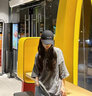 栢启歆帽子男 鸭舌帽春夏防晒棒球帽情侣户外出行遮阳显脸小遮阳女 棒球帽【GATHERING-黑】 实拍图
