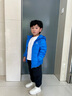 Skechers斯凯奇小暖宝羽绒服男童女童外套保暖秋冬童装P424K076/P425K050 公主蓝/007G 120 实拍图