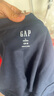 Gap【热卖爆款】男装夏撞色logo圆领短袖T恤纯棉上衣544465 藏青色 175/96A(L) 亚洲尺码 实拍图