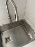 箭牌（ARROW）厨房水槽304不锈钢银色手工单槽水池洗碗池洗菜盆大单槽水槽厨房 600*450窄边手工水槽AE5560355G 晒单实拍图