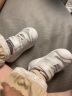 基诺浦（ginoble）宝宝学步鞋24夏季软底透气婴儿鞋子8-18个月男女童鞋GB2206 白色/粉紫 120mm 脚长11.6-12.4cm 晒单实拍图