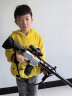 悍迪儿童生日礼物8-12岁手自一体突击步玩具电动连发男孩软弹枪1:2.05 手动 50发 银色手动标配 实拍图