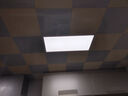 雷士（NVC） 集成吊顶灯 led吸顶灯铝扣板平板灯嵌入式厨房灯面板卫生间灯 银边 30*60cm 正白光 24瓦*2 实拍图