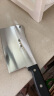 张小泉 不锈钢家用斩骨刀排骨刀剁肉刀钢刀厨房用刀ZG-175 实拍图