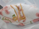 爱贝迪拉（AIBEDILA）新生婴儿抱被初生包被纯棉春秋冬季棉花包单薄小宝宝产房加厚襁褓 【100%棉】芭乐兔10-25°C-100cm 实拍图