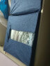 芮丽雅衣服棉被收纳袋整理袋衣服打包袋装被子的超大袋子衣物旅行行李袋 藏青色双窗棉麻收纳箱100L 晒单实拍图