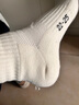 威克多羽毛球袜运动袜男女款加厚毛巾底防滑透气 SK172 sk198 172 奶白（22-25CM）/1双装 实拍图