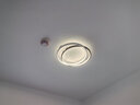 雷士（NVC） led吸顶灯书房主卧次卧室灯温馨浪漫灯具铁艺灯具北欧后现代灯饰 52W 15㎡内适用 1476lm 圆灯智控 实拍图