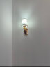 金幻LED床头灯卧室过道酒店走廊墙壁灯客厅楼梯灯新中式简约吊坠款12W 实拍图