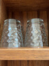 WMF 福腾宝玻璃杯 菱纹玻璃水杯 家用饮水杯套装 菱纹拿铁杯四件套 菱纹玻璃杯四件套 实拍图
