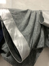 CaratKiss情人节礼物送男友内裤男士纯棉平角裤休闲大码透气四角裤头礼盒装 黑色+深蓝+深灰+浅灰 4条 3XL （171-210斤） 实拍图