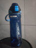 施密特（Simita）运动水杯男女士学生儿童Tritan大容量饮用塑料水杯子随行杯健身 迈阿密蓝 650ml 晒单实拍图