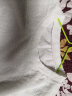 尚都比拉春秋重工浮雕肌理感圆领长袖t恤女纯色宽松女装上衣 米白色 L  晒单实拍图