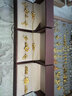周生生 足金山茶花黄金耳钉耳环珍珠耳坠三金首饰90230E定价 实拍图