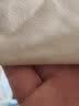 玖慕（JIUMU）纯羊毛保暖围脖女秋冬季加厚护颈女生套头脖套冬天女士围巾 实拍图