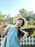 西儿无袖背心连衣裙甜美仙女夏季度假风沙滩休闲裙慵懒风气质露肩长裙 S 适合80-100斤无侧兜 实拍图