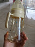 可可萌（COCOME）直通吸管奶瓶ppsu2岁以上大宝宝耐咬直吸式奶瓶3-6岁280ML奶白黄 实拍图