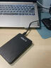 科硕（KESU）移动硬盘USB3.0高速存储手机笔记本电脑连接外接机械硬盘大U盘 1TB+硬盘包 K2519-时尚黑Type-c3.1接口 实拍图