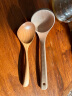 唐宗筷木勺子日式汤勺吃面喝汤日式榉木勺子19.7*6.4 cm单个装C2025 实拍图