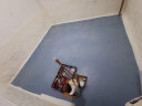 HENGTA【实心全塑】商用PVC地板革加厚耐磨塑胶地板贴家用水泥地胶 蓝色大理石丨每平米 实拍图