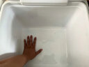 奥然保温箱冰块冷藏箱户外旅行车载冰桶露营食品保冷箱外卖摆摊箱子 26L蓝色-配冰晶盒*2+冰袋*10 实拍图