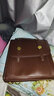繁夏【清仓】双肩包女学院风手提斜跨包背包牛津包英伦通勤学生书包潮 复古双肩包【咖色】 实拍图