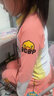 B.Duck小黄鸭儿童泳衣分体女童防晒冲浪服长袖长裤保暖温泉游泳衣 实拍图