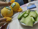 鲜享欢 山东冰淇淋玉菇甜瓜新鲜水果当季香瓜冰淇淋脆甜哈密香瓜孕妇 精选果4枚普通装（单果3斤左右） 实拍图