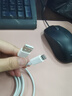 帅玺 适用iphone14数据线手机充电线苹果13快充usb12Pro平板11ipad短款xr 单条装-(雅灰白) 2米 实拍图