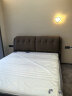 芝华仕真皮意式轻奢主卧室双人软包床美拉德婚床带床垫芝华士C208棕1.8m 晒单实拍图