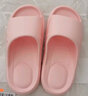 朴西胶囊凉拖鞋轻便舒适浴室不易滑情侣家居室内凉拖鞋男女一字拖 翻糖粉 35-36 实拍图