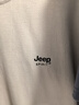 吉普JEEP【纯棉3件装】短袖T恤男20222夏季新款男士体恤衫纯色半袖圆领中青年宽松休闲百搭上衣男 雾霾蓝+铁灰+卡其 4XL（建议160-175斤） 实拍图