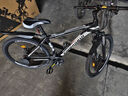 金武端自行车成人山地车公路赛车单车骑行变速超轻越野中学生初中青少年 尊享版-辐条轮-黑白色【铝架】 26寸30速 实拍图