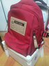 巴布豆（BOBDOG）新款大容量小初高中学生轻便减负书包男女孩韩版休闲旅行双肩背包 大号【建议135cm以上】玫瑰红色 实拍图