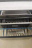 志高（CHIGO）嵌入式消毒柜家用小型厨房碗筷餐具多功能三层120L大容量立式高温消毒碗柜 二星级 120L 外三层16键旗舰款 实拍图