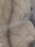 香影猫猫绒外套女秋冬2023新款环保皮草毛毛奶fufu小个子皮毛一体 灰色 L 晒单实拍图