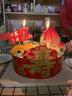 味多美 新鲜蛋糕 生日蛋糕 北京同城配送   福寿双全蛋糕 20cm 原味坯朗姆酒提子夹心 实拍图