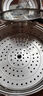 顺达（SND） 顺达蒸锅304不锈钢双层双篦蒸煮锅大号组合盖汤锅燃气电磁炉通用 【1锅+2屉】 26cm 实拍图
