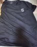 马孔多（macondo）男女网布拼接速干短袖6代 户外马拉松运动跑步上衣t恤男 吸湿速干 男款（黑色） XL 实拍图