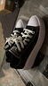 匡威（Converse）厚底鞋女鞋新款70S低帮帆布鞋松糕鞋云朵Move增高硫化鞋小个子 570256C 经典黑 37.5 /7 实拍图
