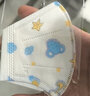 贝肽斯儿童口罩婴儿口罩3d立体一次性宝宝专用三重防护口耳罩 星球+狮子 2盒混装（64只） S码 0-3岁（独立包装） 实拍图