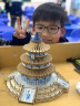 kidsdeer3d木质拼插立体拼图中国传统古代建筑拼装房子木制模型手工diy 北京天坛 晒单实拍图